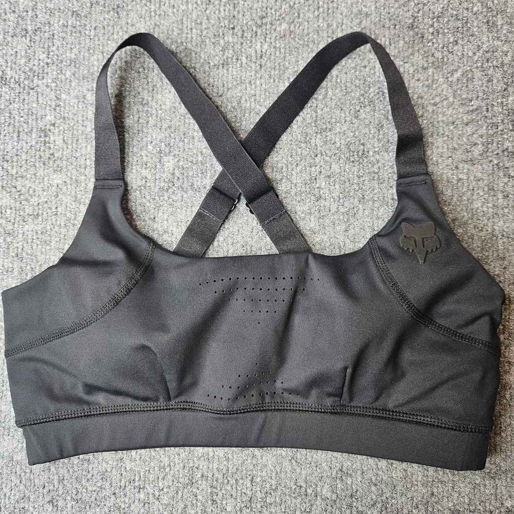 Greyson Women's Sports Bra Size Small Black Adjustable Strap Golf Sports